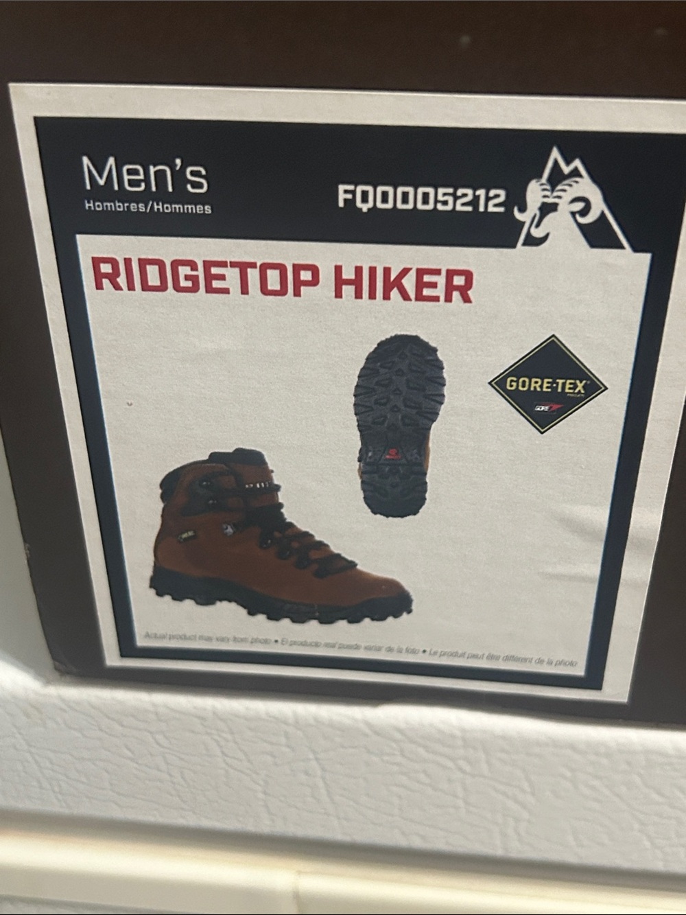Rocky Ridgetop Hiker Brown and Black Men's Boots